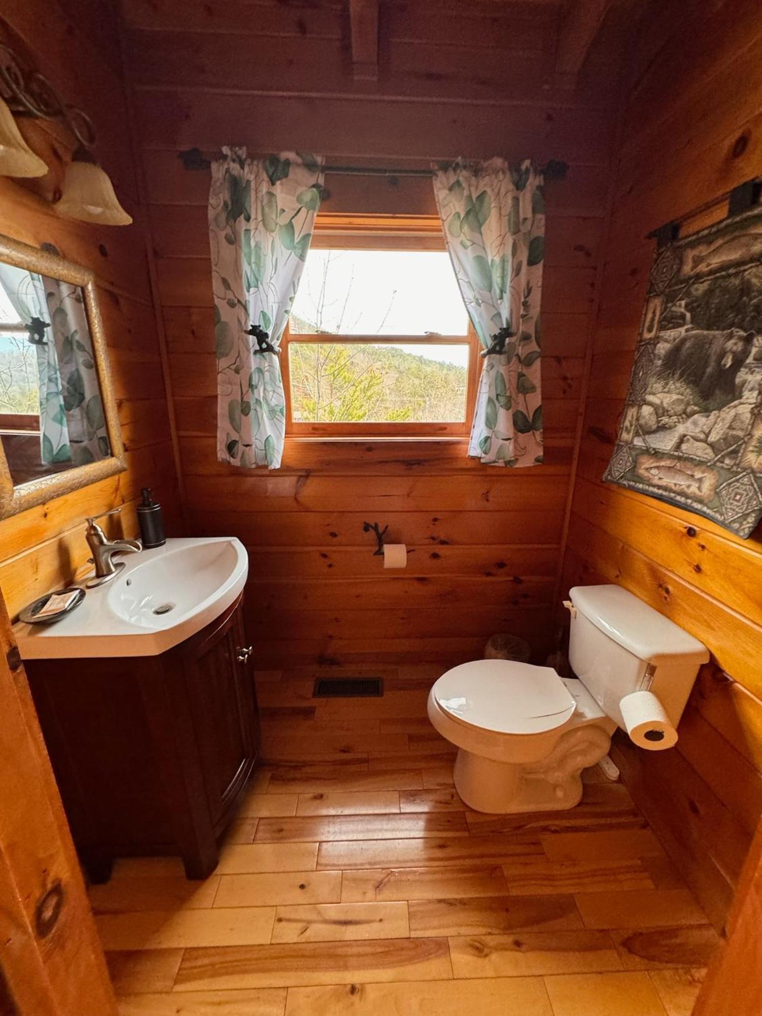 Smoky Paws - Exceptional Cabin, Stunning Mountain Views, Hot Tub, Tranquil, Gigabit Internet, Free L2 Ev 비둘기 포지 외부 사진