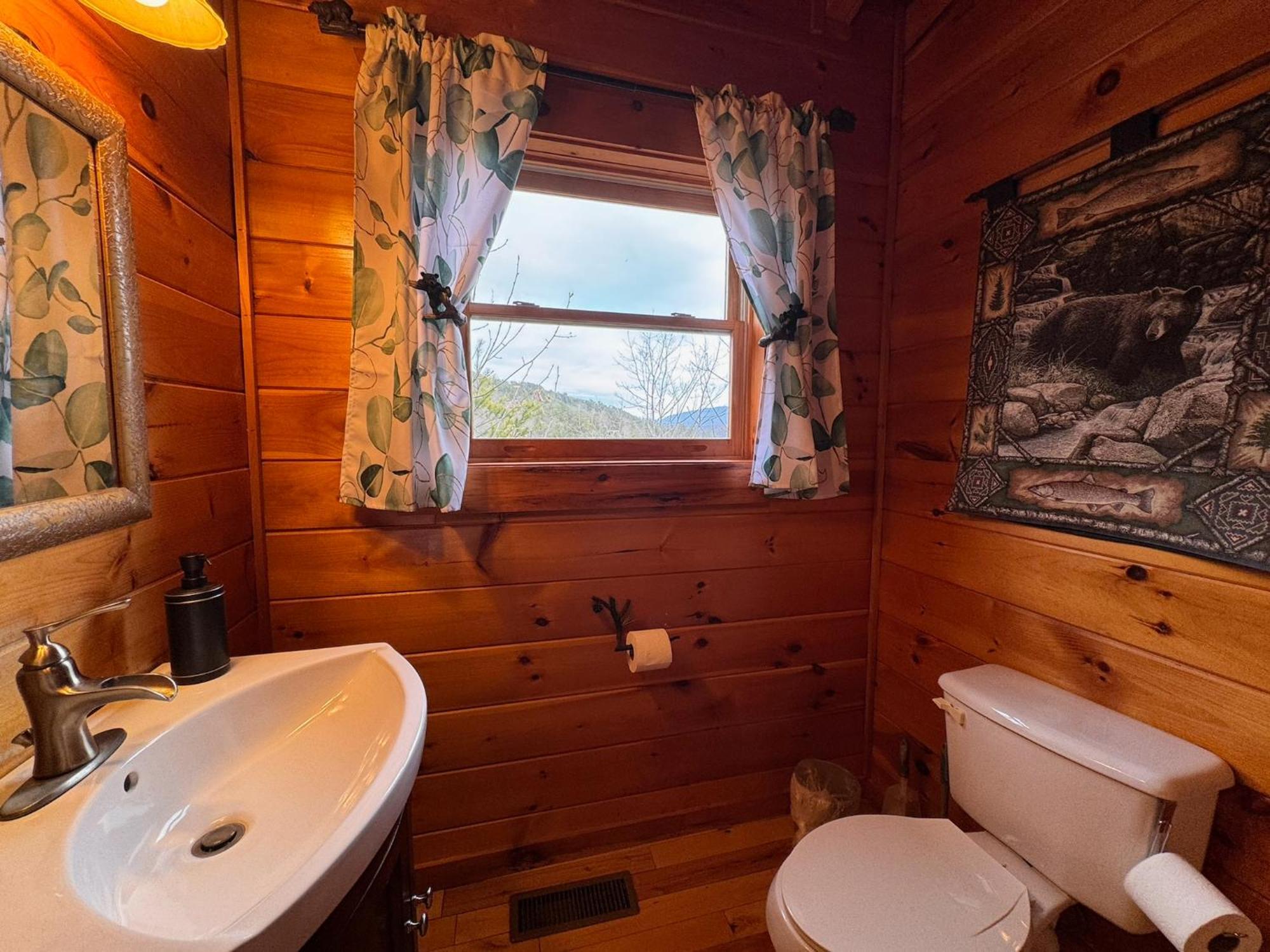 Smoky Paws - Exceptional Cabin, Stunning Mountain Views, Hot Tub, Tranquil, Gigabit Internet, Free L2 Ev 비둘기 포지 외부 사진